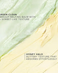 Farmacy Melt & Moisturize Duo - Travel Size Skin Care Set with Green Clean Makeup Remover Balm & Honey Halo Moisturizer Face Cream - Cleanses Skin & Hydrates for a Plump, Dewy Glow (2 Count)