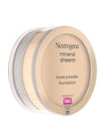 Neutrogena Mineral Sheers Loose Powder Makeup Foundation, Lightweight Face Makeup, Sheer to Medium Buildable Coverage, Sensitive Skin Foundation with Vitamins A, C, & E, Natural Ivory 20, .19 oz