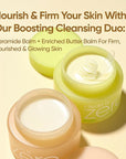 BANILA CO Clean it Zero Barrier Boosting Balm Duo | Enriching Butter & Firming Cleansing Balms for Dry & Sensitive Skin | Hydrating & Skin Barrier Repair (Pack of 2 travel sized balms, 50ml each)