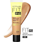 Maybelline Fit Me Tinted Moisturizer, Natural Coverage, Face 1 Count