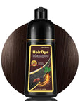 Dark Coffee Hair Dye Shampoo, Hair Color Shampoo for Gray Hair, Brown Hair Dye, Brown Hair Shampoo, Champu Para Canas, Long Lasting Natural Color, Easy to Use, 16.90 Fl Oz