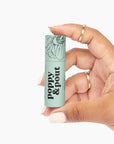 Poppy & Pout Sweet Mint A Jumbo Lip Balm | All Natural Lip Balms & Moisturizers | Hydrates with Beeswax, Vitamin E, Organic Coconut Oil | Cruelty-Free | Lip Balm in Recyclable Cardboard Tube