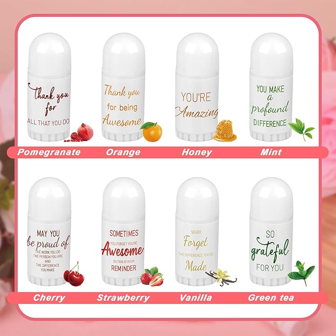 72 Pcs Mini Lip Balm Bulk All