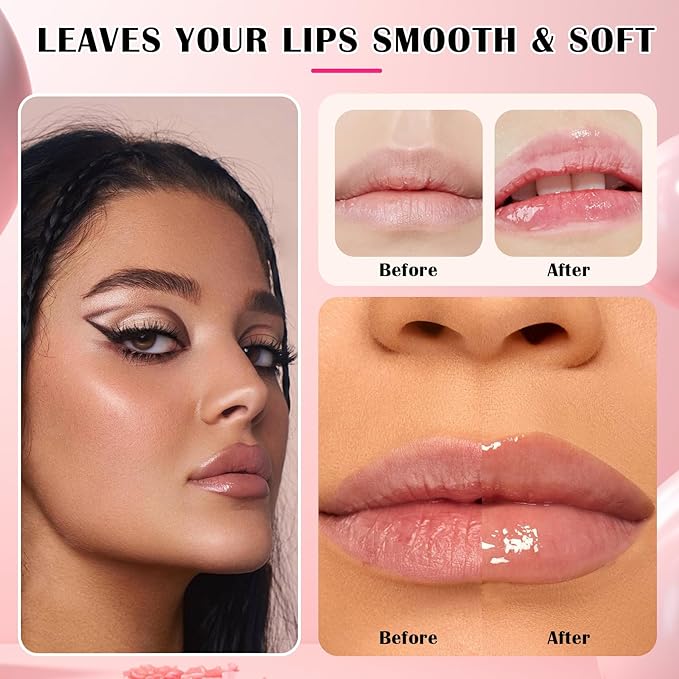 Honey Pot Lip Balm,3PCS Bee Lip (Honey+Watermelon+Cherry)