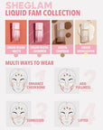 SHEGLAM Color Bloom Liquid Blush Makeup for Cheeks On Point