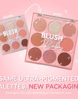 ColourPop Eyeshadow Palette - Eye Makeup Palette with Matte, Metallic, Matte Sparkle & Glitter Finishes - High-Pigment Eye Makeup with a Long-Wearing Formula - Blush Baby (0.3 oz)