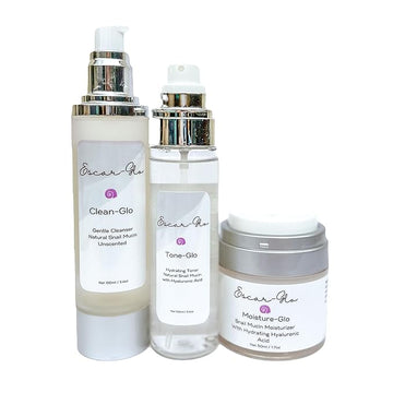 Trio Snail Mucin Unscented Cleanser, Toner
