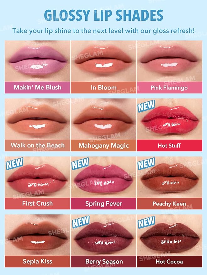SHEGLAM PoutPerfect Moisturizing Solid Lip Gloss Non Sticky Lipstick with Coconut Oil - Sepia Kiss