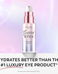 Olay Super Eye Serum - Vitamin C, Caffeine, Niacinamide, Amino Peptide, Aloe Vera - Brightens Dark Circles, Anti-Wrinkle, Anti-Aging, Brightening, Smooths Fine Lines, Firming, Hydrating, 0.45 Oz