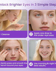 Retinol Eye Cream for Dark Circles and Puffiness, Hydrating Under Eye Cream for Dark Circles, Anti Aging Dark Circle Eye Cream for Fine Lines, Wrinkles, Firming Eye Contour, 1.06 oz