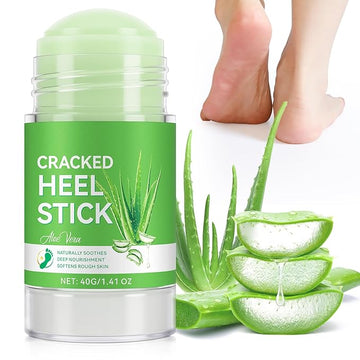 Urea Cream Stick 60% plus Salicylic Acid 2%, Maximum Strength Urea Foot Cream for Dry Cracked Feet, Knees, Elbows, Hands, Exfoliating Dead Skin, Softening Skin (1 PC Aloe Vera, 40G)