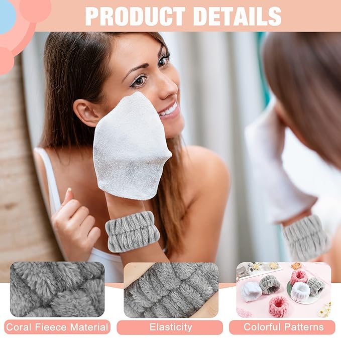 Women's wrist towels for washing