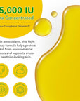 Vitamin E Oil - 75,000 IU Ultra Concentrated - Moisturizes, Fades Scars & Stretch Marks, Anti-Aging & Skin Hydration - for Face, Body, Hair, and Nails