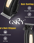 GSKY Mens Hair Clipper, Hair Cutting Kit, Beard Trimmer for Men, Foil Shavers, Hair Trimmer Barber Clippers Set, Mens Clippers and Grooming Set, Barber Trimmers Professional, Beard Shaver for Men