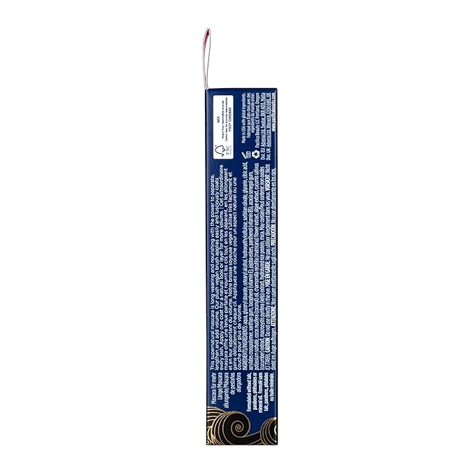 Pacifica Beauty, Stellar Gaze Length & Strength Black Mascara, For Volume and Length, Vitamin B + Coconut, Natural Lash Effect, Silicone, Sulfate & Paraben Free, Vegan and Cruelty Free