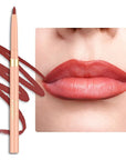 Oulac Waterproof Lipliner Pencil - Smooth and Creamy, Retractable Lip Makeup for Precision Application, Vegan & Cruelty-Free, LL06 Mulled Wine