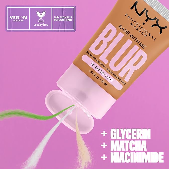 NYX PROFESSIONAL MAKEUP Bare With Me Blur Skin Golden Light