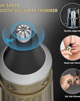 Professional Hair Clippers for Men, Cordless Beard Trimmer, Nose & Ear Hair Trimmer, Electric Shavers Barber Kit with LED Display, Hair Cutting Kit with Case, for Barber, Mens Gift