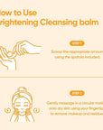 BANILA CO Clean it Zero Brightening Cleansing Balm | Korean Makeup Remover for Radiant Complexion | Vegan | Cleansing Oil, Facial Cleanser Made with Vitamin C & Citrus Extract (100ml / 3.38 fl.oz)