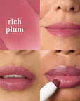 Julep It's Balm Tint of Color Lip Balm - Rich Plum | Hydrating Lip Color with Vitamin E Core | Natural Gloss Finish | Vegan & Cruelty-Free