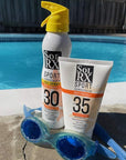 SolRX SPORT SPRAY SPF 30 Sunscreen Spray SPF30, Fragrance Free, Reef Safe Sunscreen, Broad Spectrum Sunscreen for Face and Body, Oxybenzone Free