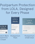 LOLA Stretch Mark Prevention Cream with Apricot Oil, Shea Butter, Vitamin E, Unscented