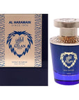 Al Haramain Azlan Oud Bleu - Arabian Perfume for Men - Long Lasting Fragrance with Notes of Cardamom, Cinnamon, Lavender, Patchouli, Sandalwood, Amber - Arabic Cologne - 3.33 oz Eau de Parfum Spray