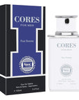 Hybrid & Company Cores For Men Timeless Subtle delicate Scent Perfume Mens Fragrance,3.4 Fl Oz