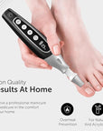 PediLux Pro Professional Manicure Pedicure Kit, Thick Toenail Grinder, Cordless Electric Nail File Drill, Toe Nail for Dremel Tool, Filer, Sander, Remove Callus for Humans, Men, Women, Seniors