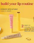 Burt’s Bees Lip Milk, Daily Lip Moisturizer, Toasted Coconut, Vitamin Enriched Moisturizing Lip Balm with Almond Milk and Jojoba Oil, Hydrating for Softer Lips, 1 Tube, 0.34 Fl Oz