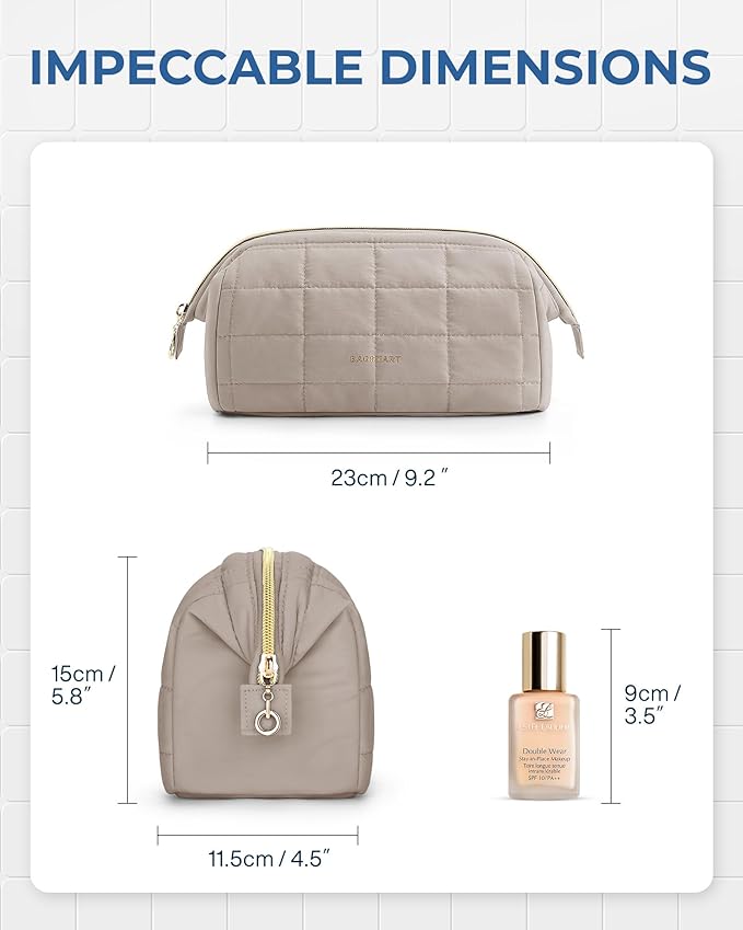 Bagsmart makeup bag travel toiletry