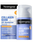 Neutrogena Collagen Bank Face Moisturizer with SPF 30 Sunscreen, Daily Anti-Aging Face & Neck Collagen Cream with Micro-Peptides and SPF, 2 fl. Oz & Trial Size Hydro Boost Facial Cleanser, 0.5oz
