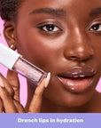 Kosas Wet Lip Oil Gloss - Hydrating Lip Plumping Treatment with Hyaluronic Acid & Peptides, Non-Sticky Finish (Exposed)