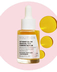 Volition Beauty Getaway Glow Gradual Tan Firming Serum with Peptides + Niacinamide | Hydrating & Plumping Tanning Drops for Face | Boosted with Hyaluronic Acid & Natural Sunless Tanning Ingredients