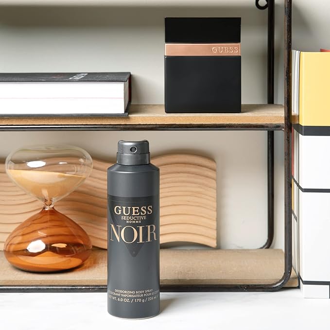 GUESS Seductive Noir for Men Eau de Toilette, 1 Fl Oz