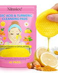 Turmeric kojic acid cleansing pads,