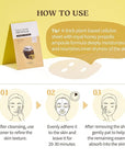 SKINFOOD Royal Honey Mask10ea Set - Bee Propolis Extract, Royal Honey Extract, Intensely nourishes and hydrates tired and dull skin 9.1fl.oz, 270ml
