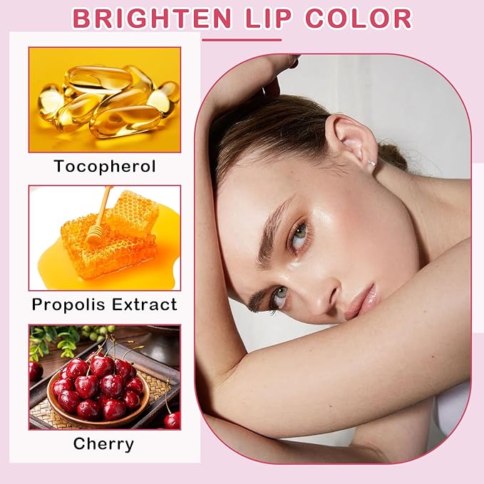2PCS Bee Lip Balm Honey Pot