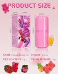 Makeup Jelly Tint,Cooling Water Jelly Tint Pink Blush Lip Stains-01