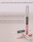 Bodyography Icon Dual Lip Gloss, Tarte, 0.3 Ounce