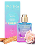 Pacifica Dream Moon Womens Spray Perfume 1 fl oz – Long-Lasting Floral Woody Fragrance for Her - Rose, Patchouli, Sandalwood – 100% Vegan, Cruelty-Free, Phthalate-Free Fragrance