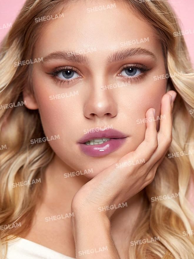 SHEGLAM Jelly Wow Tinted Lip Oil Plumping Lip Gloss Natural -Baby Steps