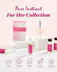 Pure Instinct Roll-On - The Original Pheromone Infused Essential Oil Perfume Cologne - TSA Ready (For Her - Women)