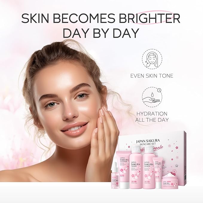 Skin Care Set JAPAN SAKURA Women