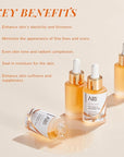 ANAI RUI Squalane + Vitamin E Rosehip Oil Moisturizer for Face Hydrate, Reduce Scars and Stretch Marks, Wrinkles for Smoother, Softer Skin 1 fl. Oz