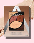 Almay Eyeshadow Palette, Longlasting Eye Makeup, Primer Enriched with Antioxidant Vitamin E, Hypoallergenic, 010 Brown Eyes, 0.1 Oz