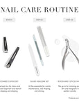 Tweezerman Glass Nailcare Set