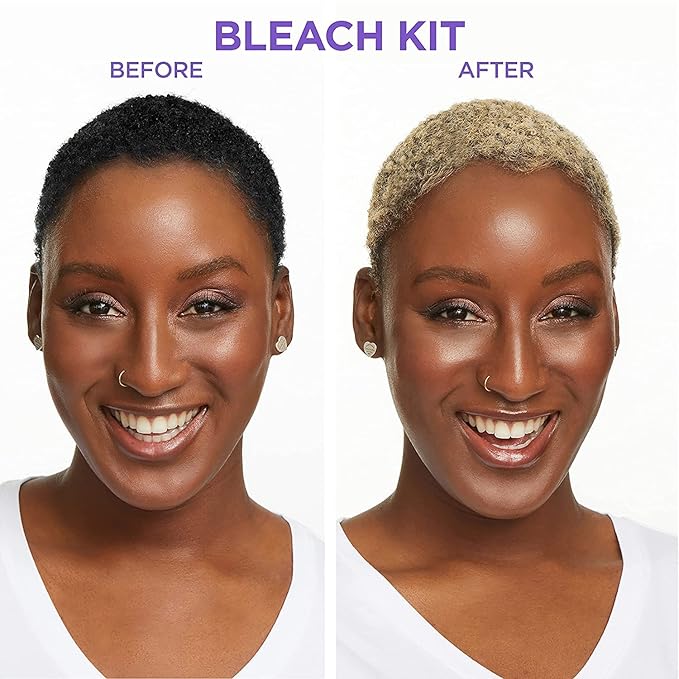 SoftSheen-Carson Interbeauty Dark and Lovely® Uplift Bleaching Kit for Blonde Hair, Includes Bleach Powder, Developer, and Toner