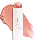 Julep Skip The Brush Cream to Powder Blush Stick - Rose Gold - Blendable and Buildable Color - 2-in-1 Blush and Lip Makeup Stick