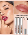 3 Colors Peel off Lip Liner Tattoo, Peel Off Lip Stain Tattoo with Matte Finish, Infused with Vitamin E, Tattoo Lipstick Long Lasting Plump Lip Makeup Gift for Women
